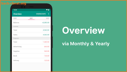 Taxnote Accounting Bookkeeping screenshot