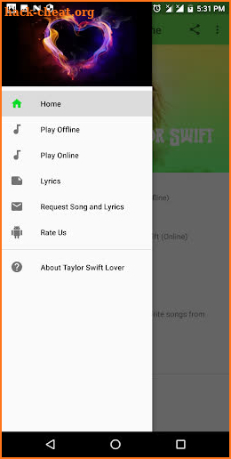 Taylor Swift Lover Offline screenshot