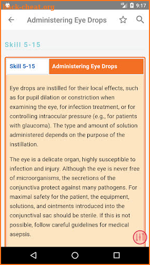 Taylor's Clinical Nursing Skills screenshot