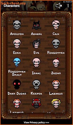 TBOI-Wiki: descriptions of items (+Repentance) screenshot