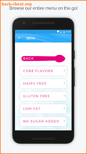 TCBY screenshot