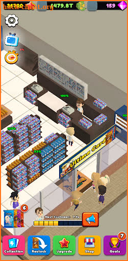 TCG Card Shop Idle Tycoon screenshot