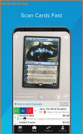 TCGplayer screenshot