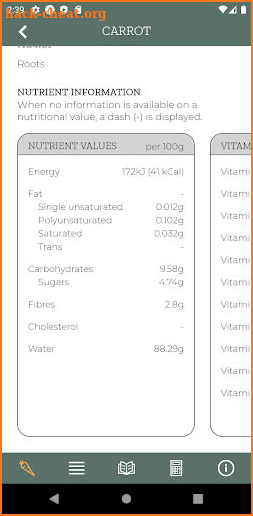 TCM Food Encyclopedia screenshot