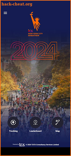 TCS New York City Marathon App screenshot