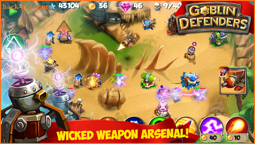 TD: Goblin Defenders - Towers Rush screenshot