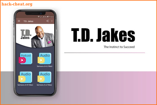 T.D. Jakes Motivation - Sermons and Podcast screenshot