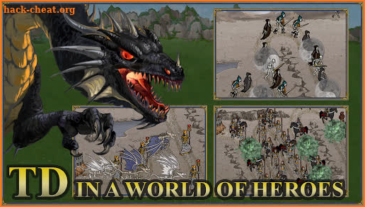 TDMM Heroes 3 TD: Fantasy Tower Defence games screenshot