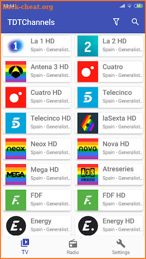 TDTChannels screenshot