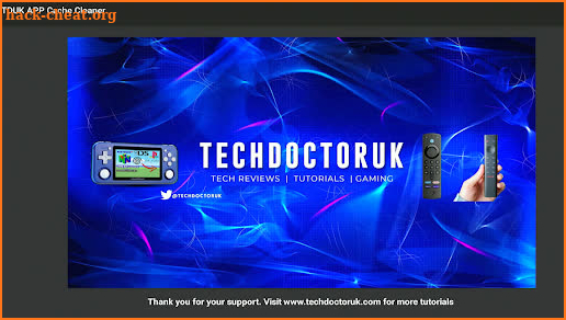 TDUK APP Cache Cleaner screenshot