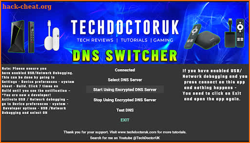 TDUK DNS Switcher screenshot