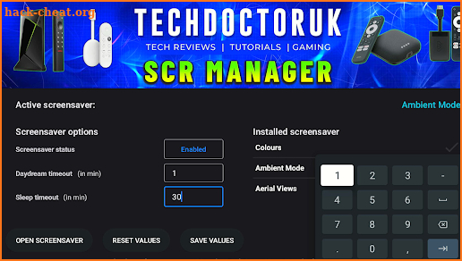 TDUK Screensaver Manager screenshot