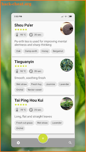 Tea Diary screenshot