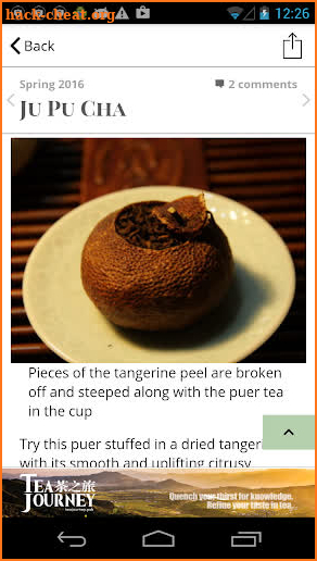 Tea Journey Magazine screenshot