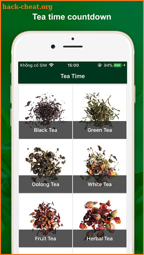 Tea time countdown - The Proper Way to Brew Tea screenshot