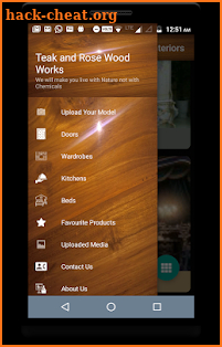Teak and Rose Wood Works - Furniture & Carpentry screenshot
