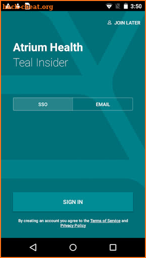 Teal Insider screenshot