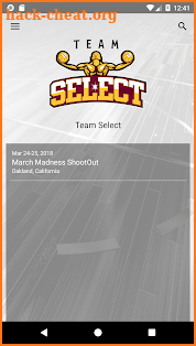 Team Select Basketball screenshot