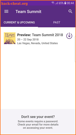 Team Summit 2018 screenshot