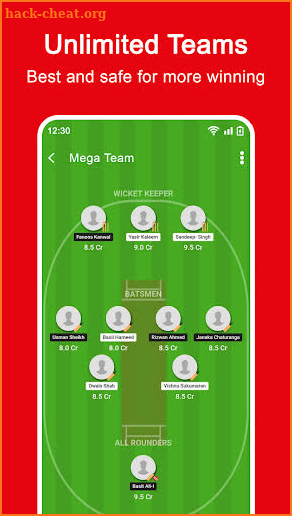 Team11 - Team for Dream11 Tips screenshot