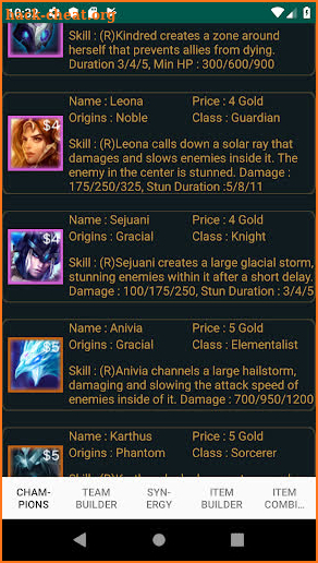 Teamfight Tactics, LOL TFT Guide screenshot