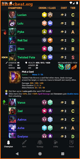 Teamfight Tactics TFT Wiki screenshot