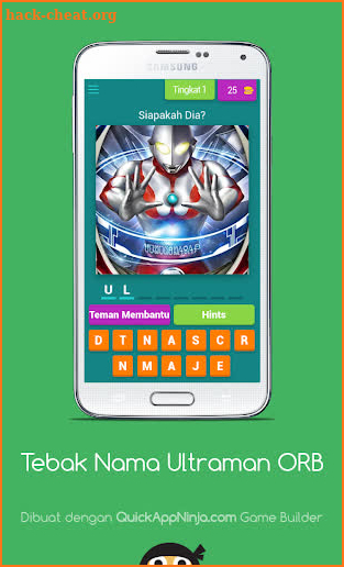 Tebak Nama Ultraman ORB screenshot