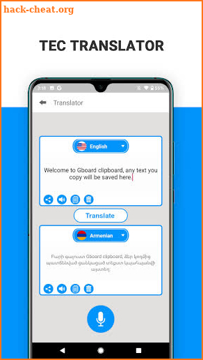 Tec Translator screenshot