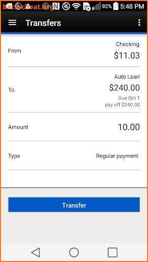 Tech Credit Union Mobile screenshot