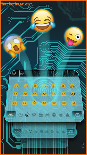 Tech Fingerprint Keyboard screenshot