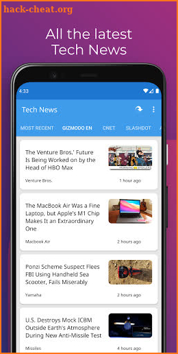 Tech News screenshot