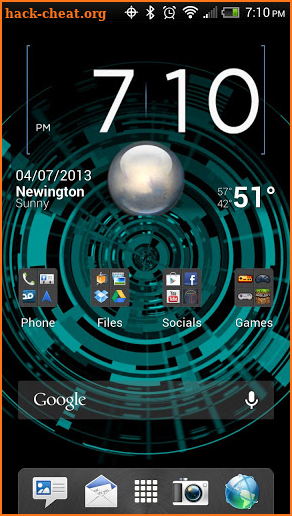 Tech Rings Live Wallpaper screenshot