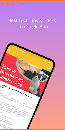 Tech With Cat - Tips, Tricks & Hacks screenshot