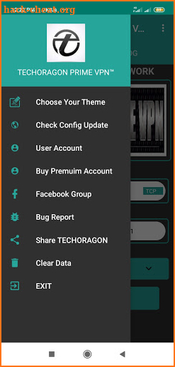 Techoragon Prime VPN screenshot