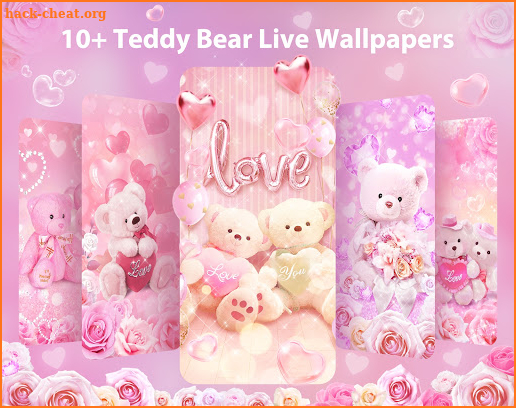 Teddy Bear Live Wallpaper & Launcher Themes screenshot