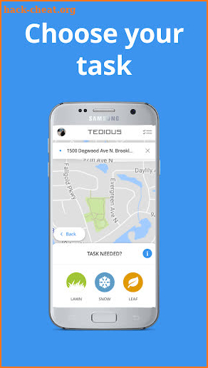 Tedious: On-demand Lawn, Leaf, and Snow removal screenshot
