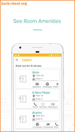 Teem - Book Meeting Rooms Fast screenshot