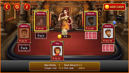 Teen Patti Cash screenshot