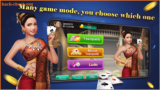 Teen Patti Castle：cute screenshot