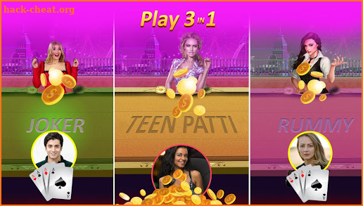 Teen Patti Gold + flash rummy poker callbreak screenshot