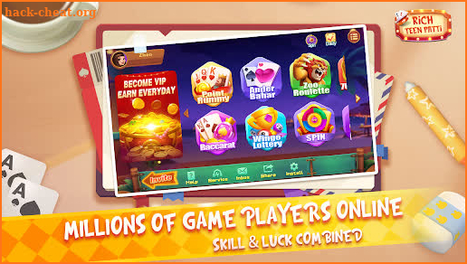 Teen Patti Rich - Rummy Poker screenshot