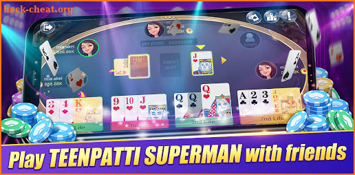 Teen Patti Superman-3 patti game screenshot