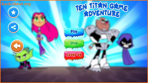 Teen Titan Game Go screenshot