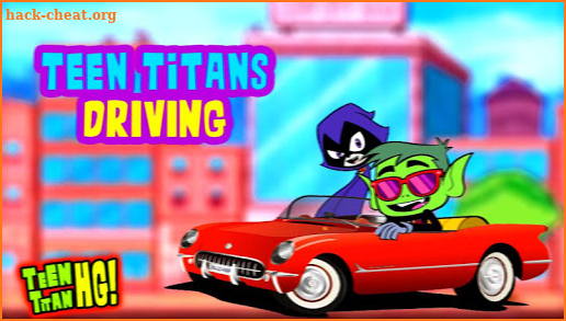 Teen Titans Driving screenshot