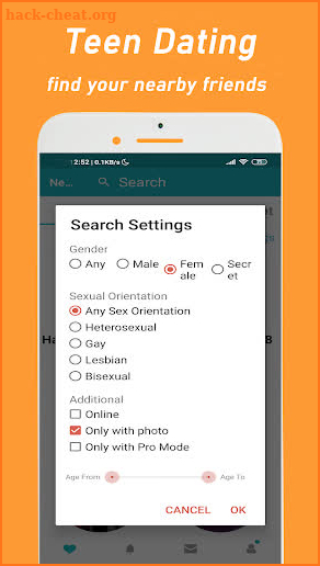Teen Woo - US Teens Dating App for Teenagers screenshot