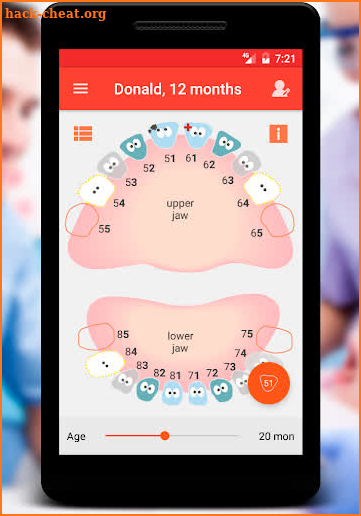 Teething Calendar screenshot