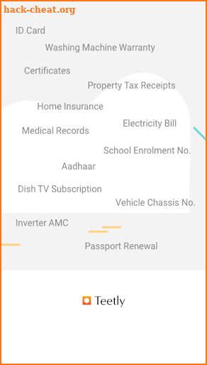 Teetly Life Organizer  Expiry Tracker Data Store screenshot