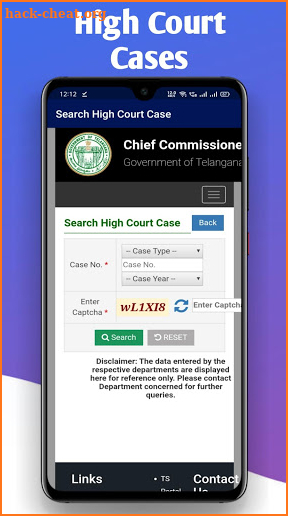 Telangana Dharani Land Records, ROR, Phani screenshot