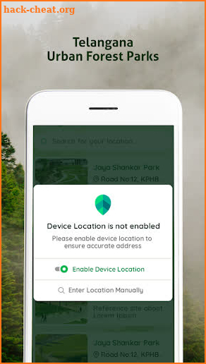 Telangana Urban Forest Parks screenshot