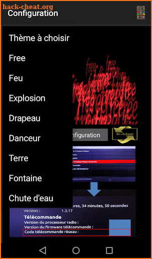 Télécommande Freebox screenshot